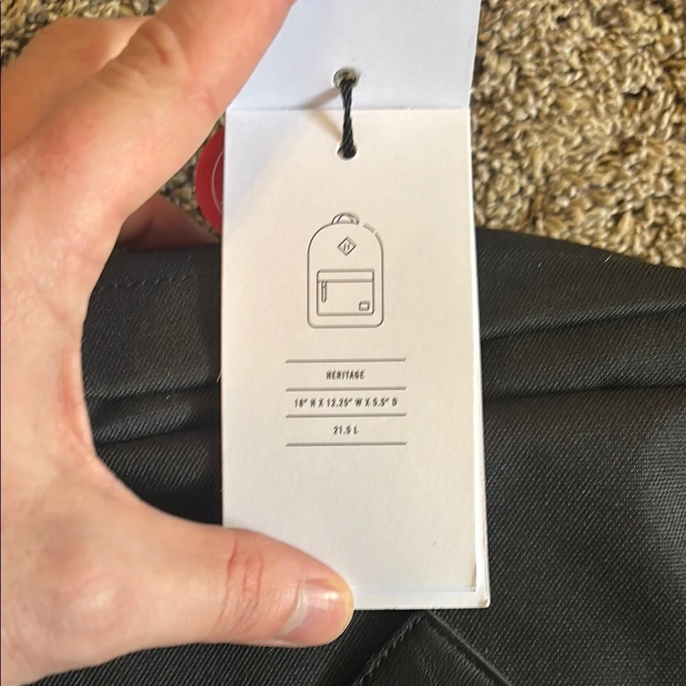Herschel Supply Company Black Backpack